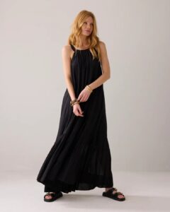 Dress sushi voile - Black