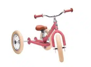 Driewieler Steel Vintage - mat roze
