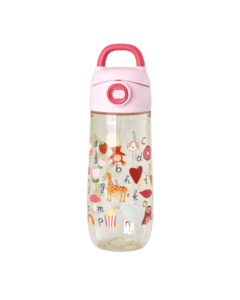 Drinkfles - ABC - Roze