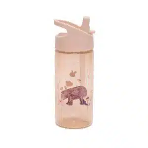 Drinkfles humming bear linen "white stars"
