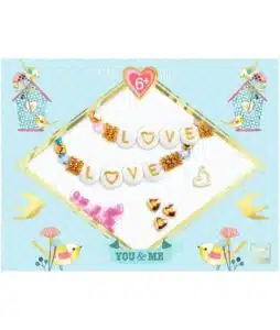 Duo Jewels - You & Me Letter Threading