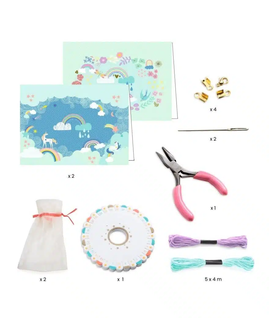 Duo Jewels - You & Me Rainbow Kumihimo