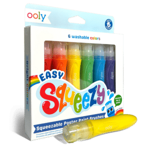 Easy Squeezy Squeezable Poster Paint Brushes