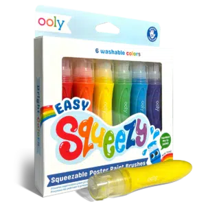 Easy Squeezy Squeezable Poster Paint Brushes