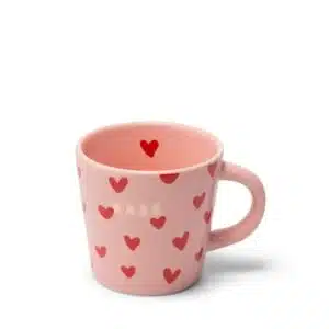 Espresso Cup Hearts BABE - Pink