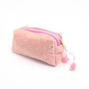 Etui met gouden hartjes Lipstick
