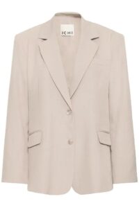 Fava Oversized Blazer - Dove Melange