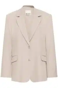 Fava Oversized Blazer - Dove Melange