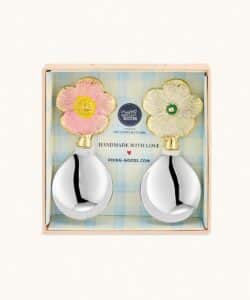 Faye Flower Dipster Spoon Set in Giftbox