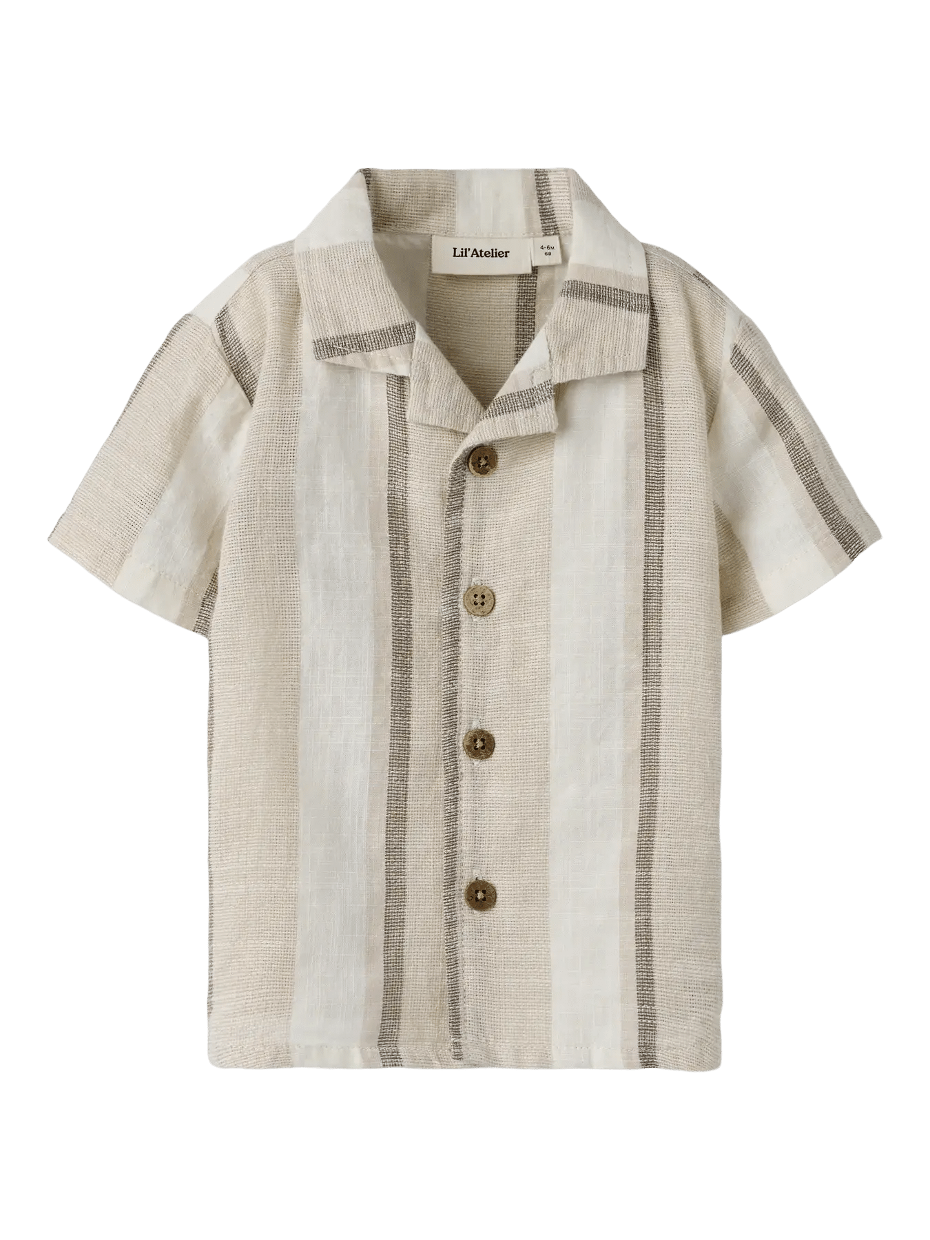 Fibert ss Loose Shirt – Coconut Milk