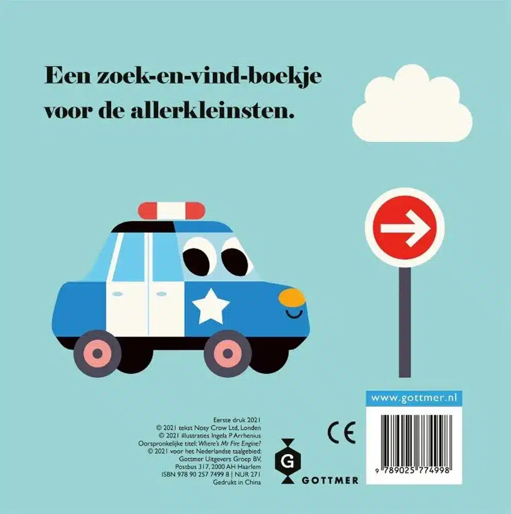 Flapjesboek: Brandweerwagen, waar ben je?