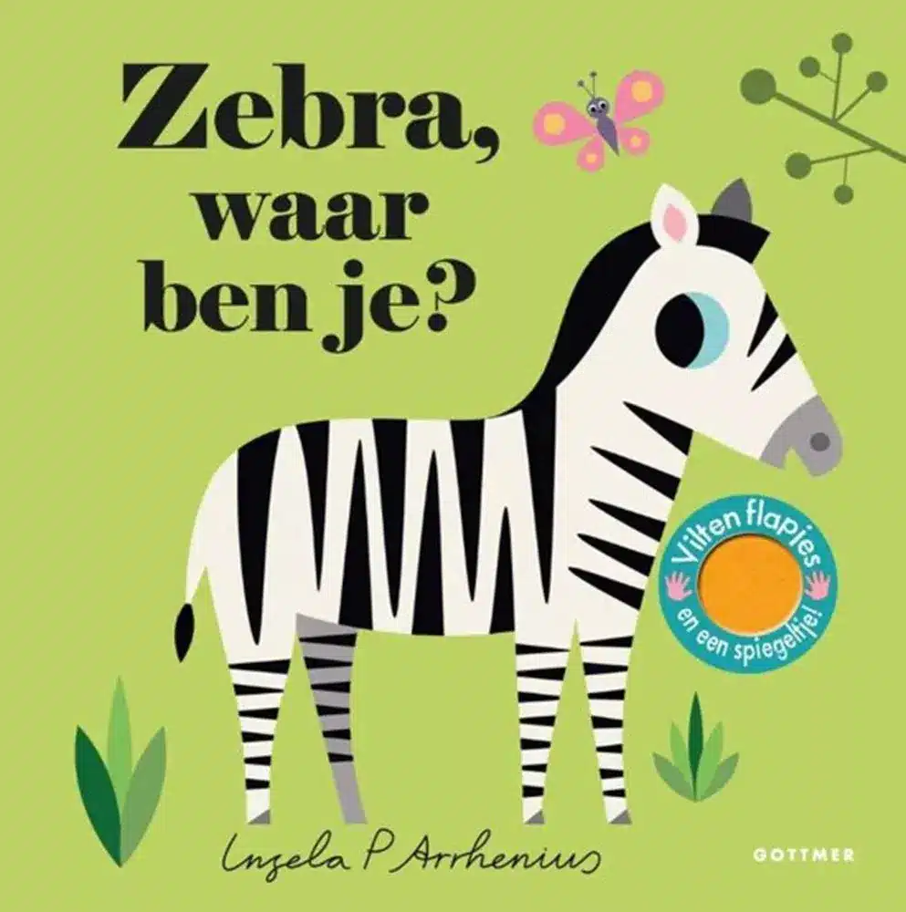 Flapjesboek: Zebra, waar ben je?