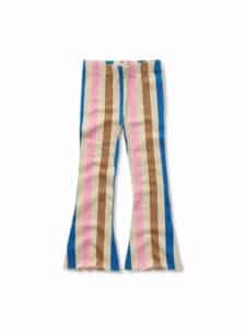 Flared legging stripes - Sesame