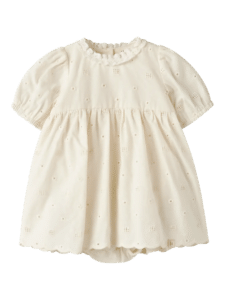 Flores SS Body Dress - Coconut Milk