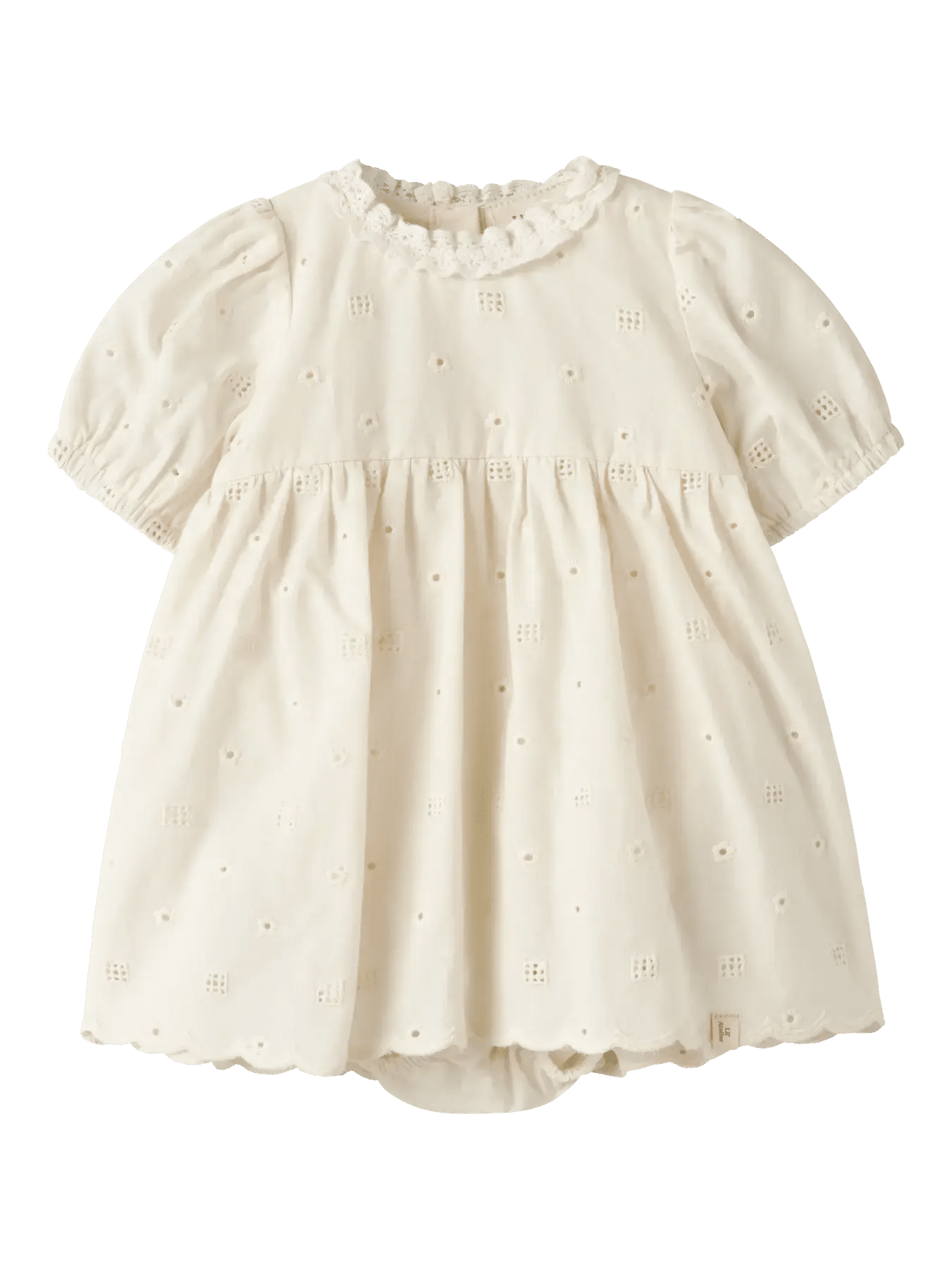 Flores SS Body Dress - Coconut Milk