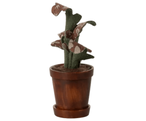 Flower pot with Plant - Miniature