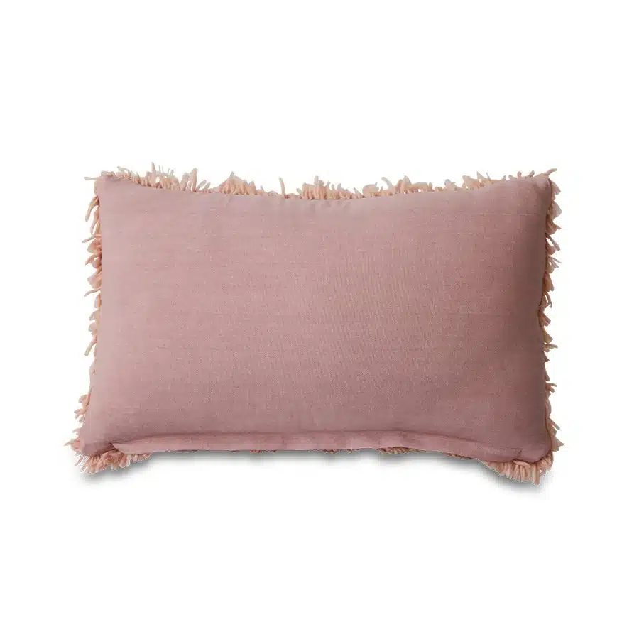 Fluffy cushion - Blush