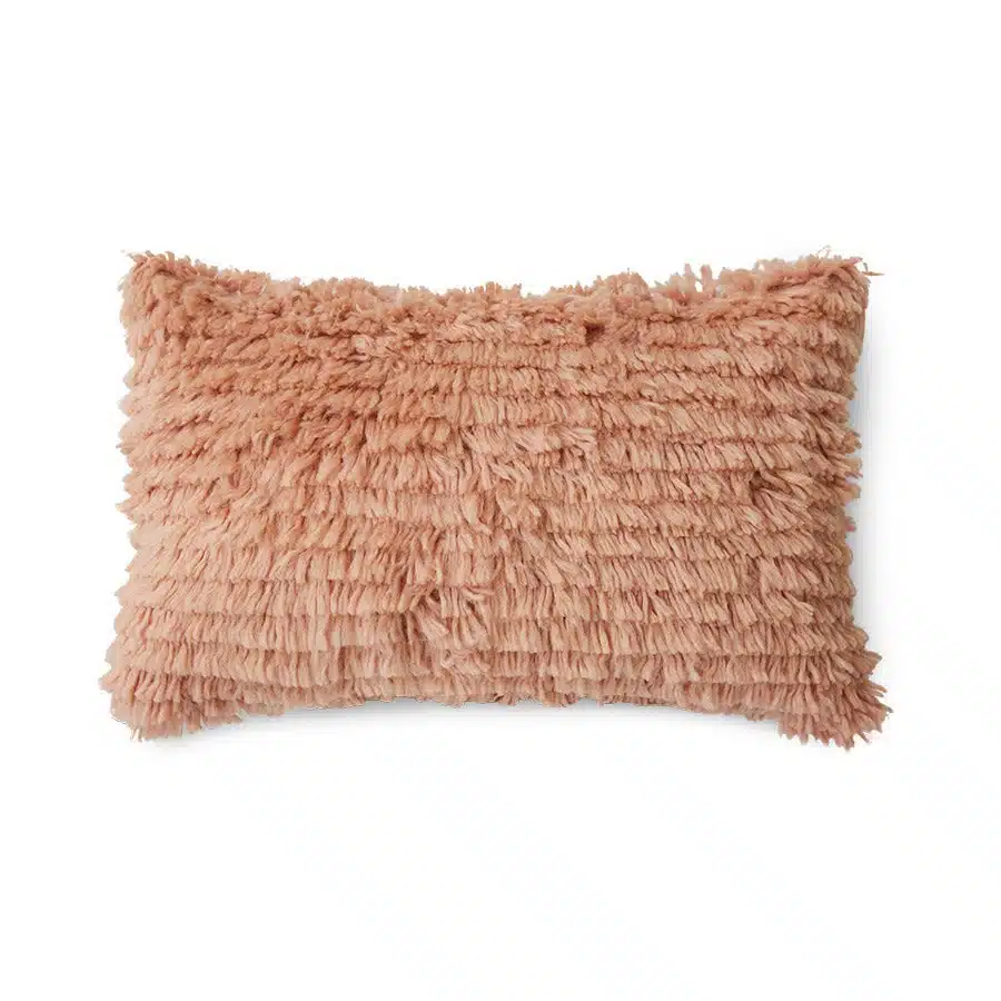 Fluffy cushion - Blush