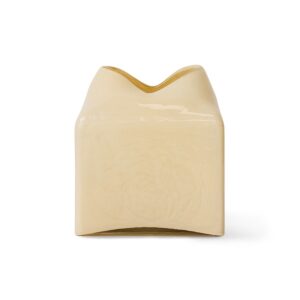 Forma Glass Vase - Cream