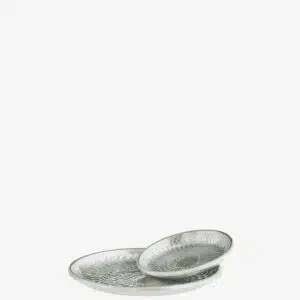 Gehamerde aluminium tray - Small