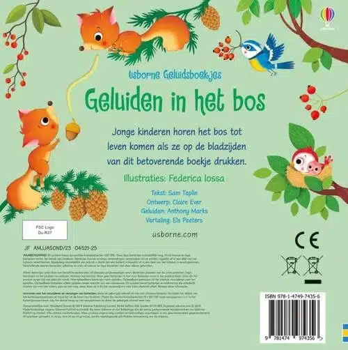 Geluidenboek: Geluiden in het bos