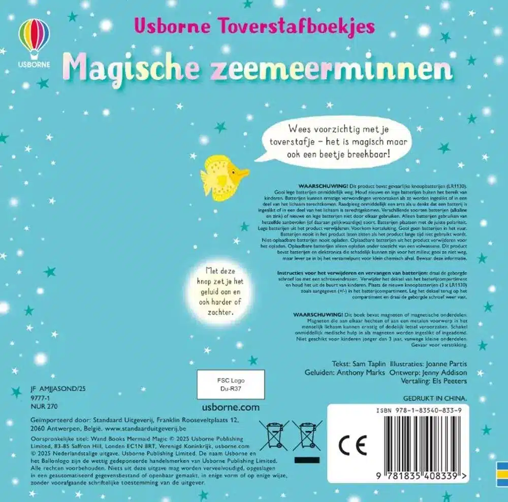 Geluidenboek: Magische zeemeerminnen