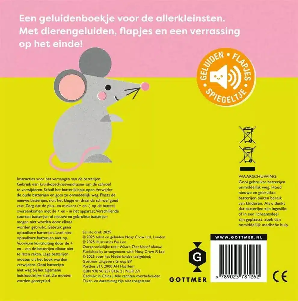 Geluidenboek: Miauw!