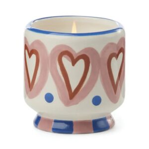 Geurkaars Hearts - Rosewood Vanille
