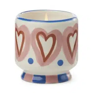 Geurkaars Hearts - Rosewood Vanille