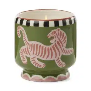 Geurkaars Tiger - Black Cedar & Fig