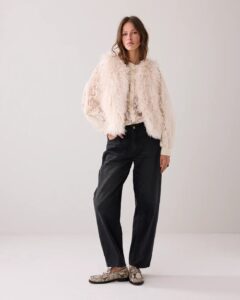 Gilet Faux fur - Ivory