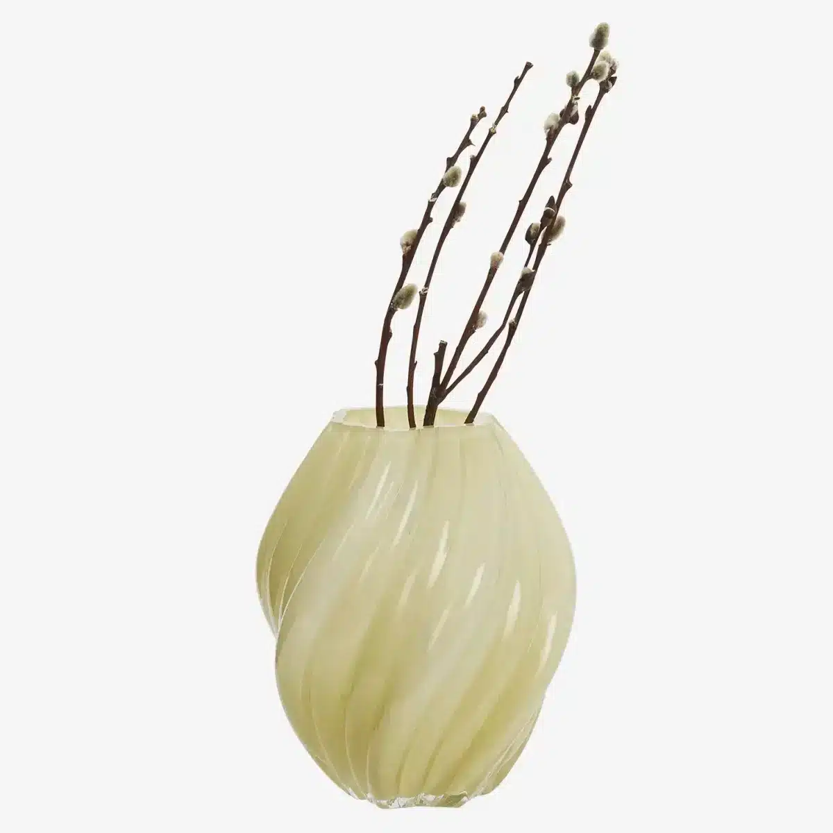 Glass vase - Honey