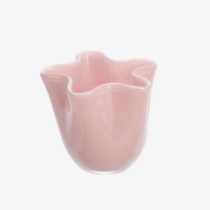 Glass Vase - Pink