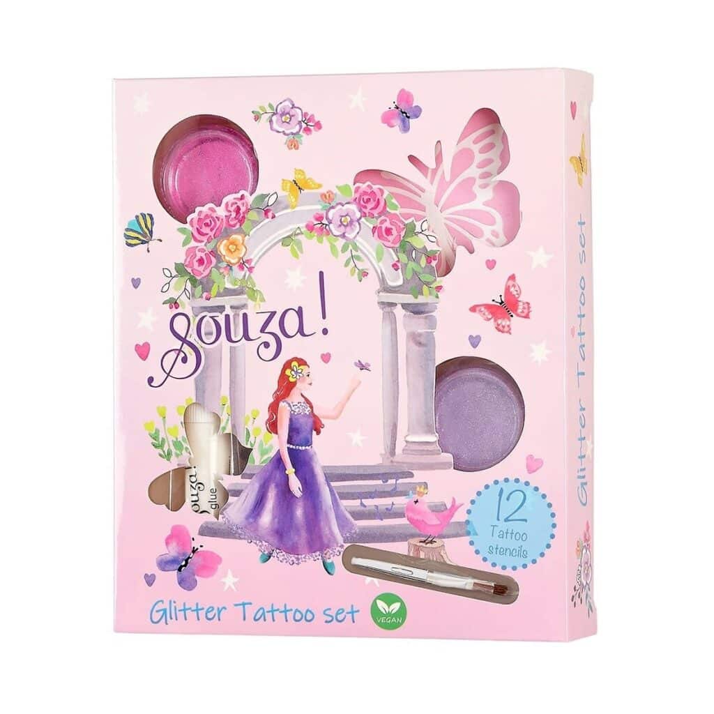 Glitter Tattoo set Prinses