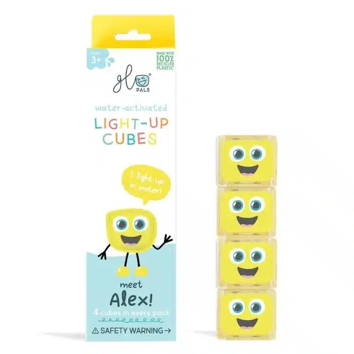 Glopals Light up cubes - 4pc - Alex