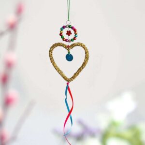 Gold Heart Ornament