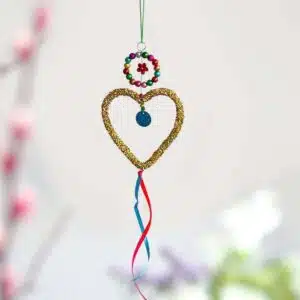 Gold Heart Ornament