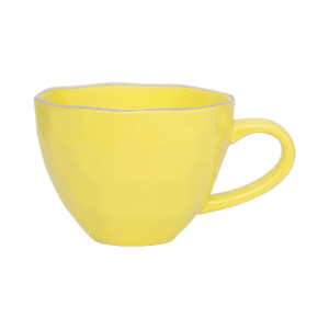Good Morning Cup Cappucino /Tea Sculpted - Limelight