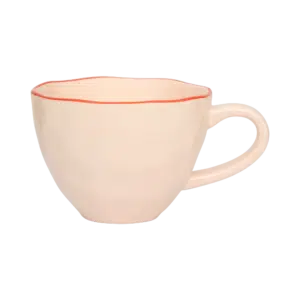 Good Morning Cup Cappucino /Tea Sculpted - Old pink