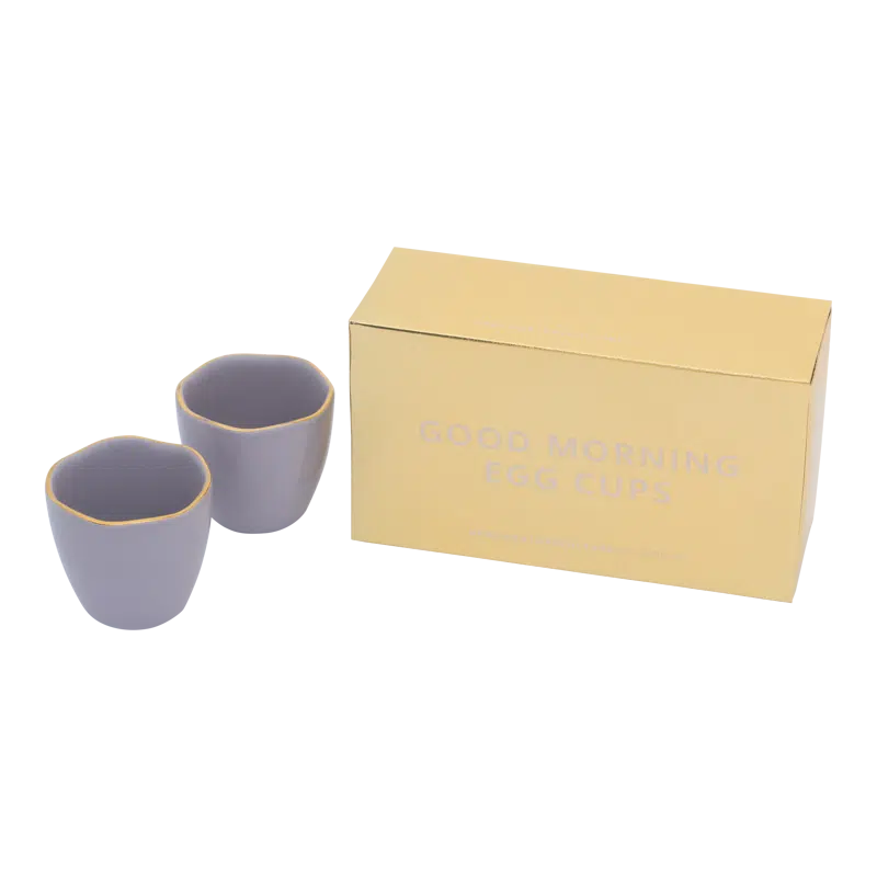 Good Morning Egg cup - Lila - set of 2