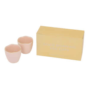 Good Morning Egg cup - Old Pink - set of 2