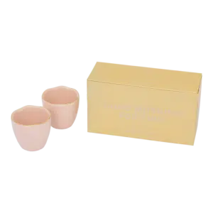 Good Morning Egg cup - Old Pink - set of 2