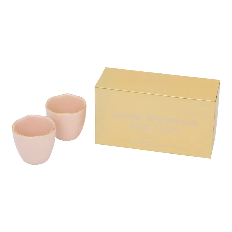 Good Morning Egg cup - Old Pink - set of 2