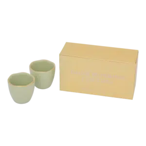 Good Morning Egg cup - Pale green - set of 2