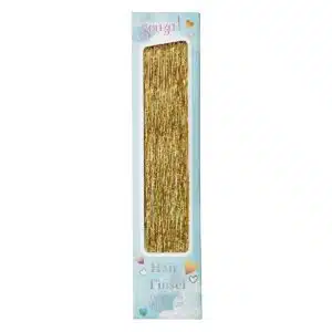 Haar Tinsel goud