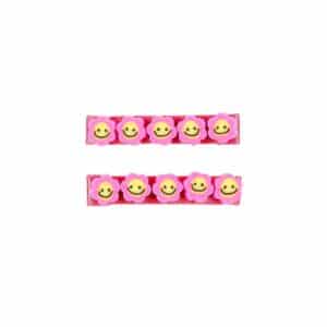 Haarklemmetje Amali roze - set van 2