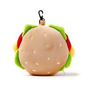Hamburger Rond Pluche Reiskussen & Slaapmasker