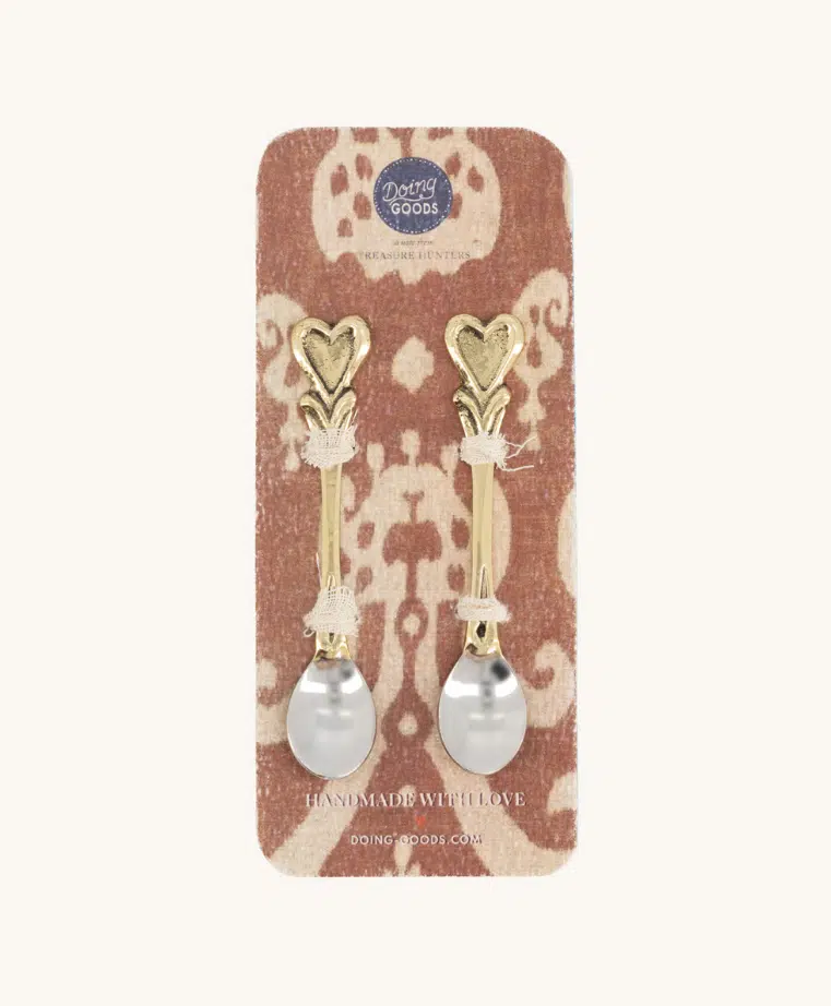 Hana Heart Spoon Set