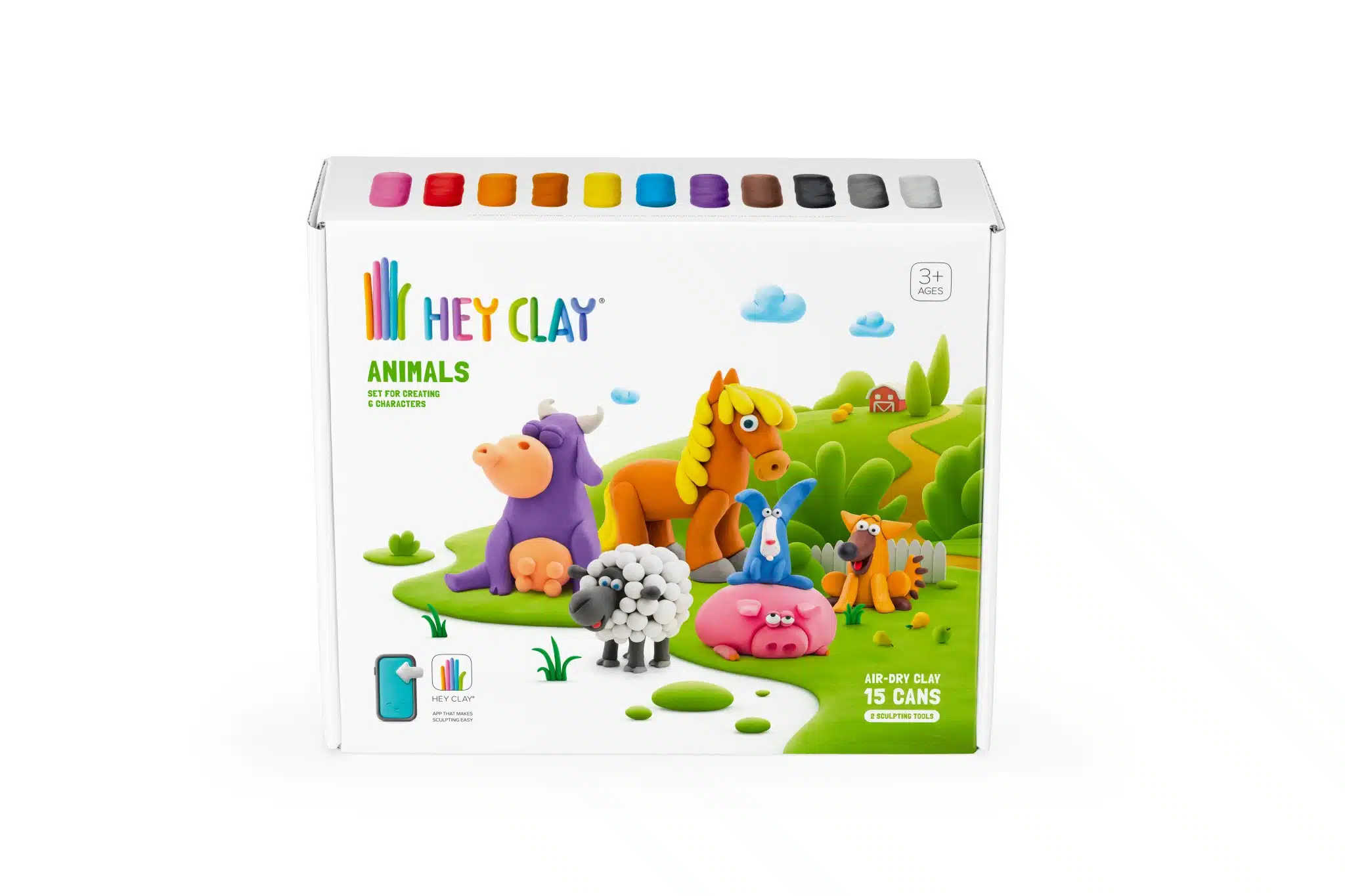 HeyClay - Animals - 15 cans