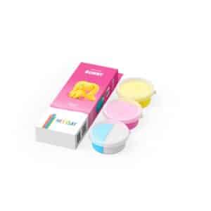 HeyClay - Fluffy Pets Konijntje – 3 cans